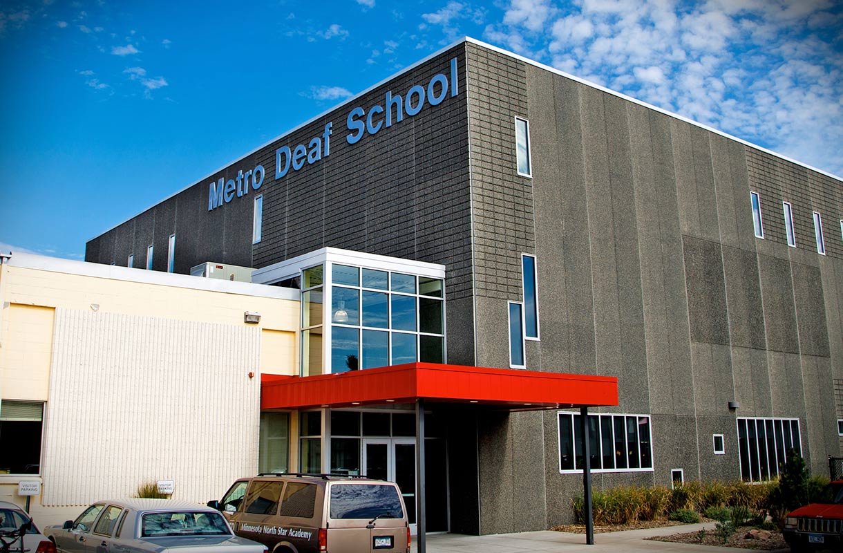 Charter school Metro School for Deaf building